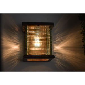 Triumph VX Outdoor Wall Light Earth Tone