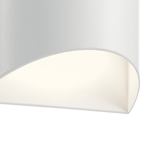 Wesley Outdoor Wall Light White