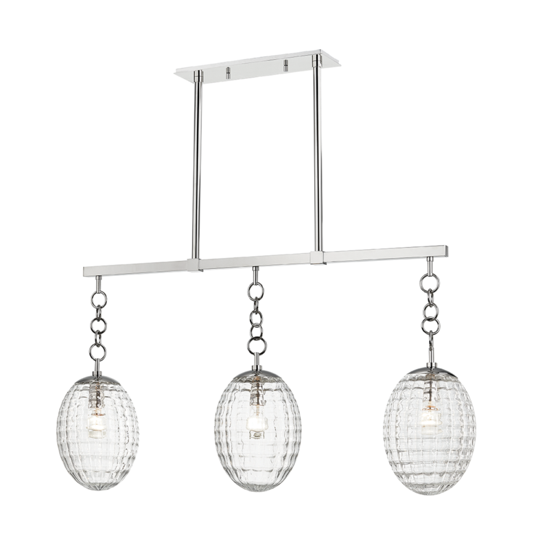 Venice Linear Suspension Polished Nickel