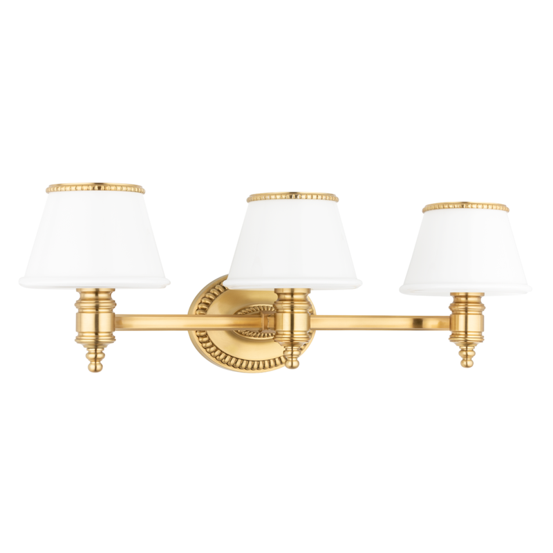 Richmond Vanity Light Flemish Brass