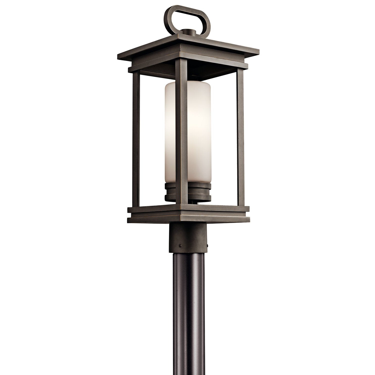 South Hope Post Light Rubbed Bronze