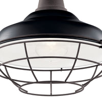 Kichler Pier Outdoor Pendant Flush 1 Light