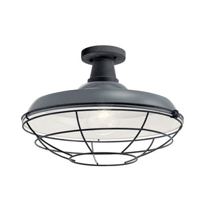 Pier Pendant Gloss Grey