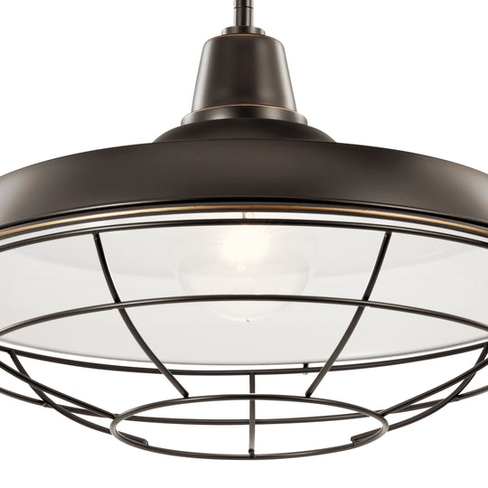 Kichler Pier Outdoor Pendant Flush 1 Light