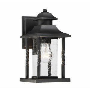 Dorado Outdoor Wall Light Textured Black