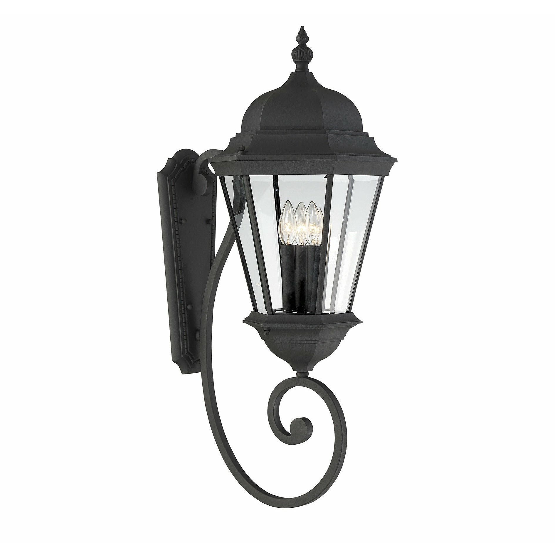 Wakefield Outdoor Wall Light Textured Black