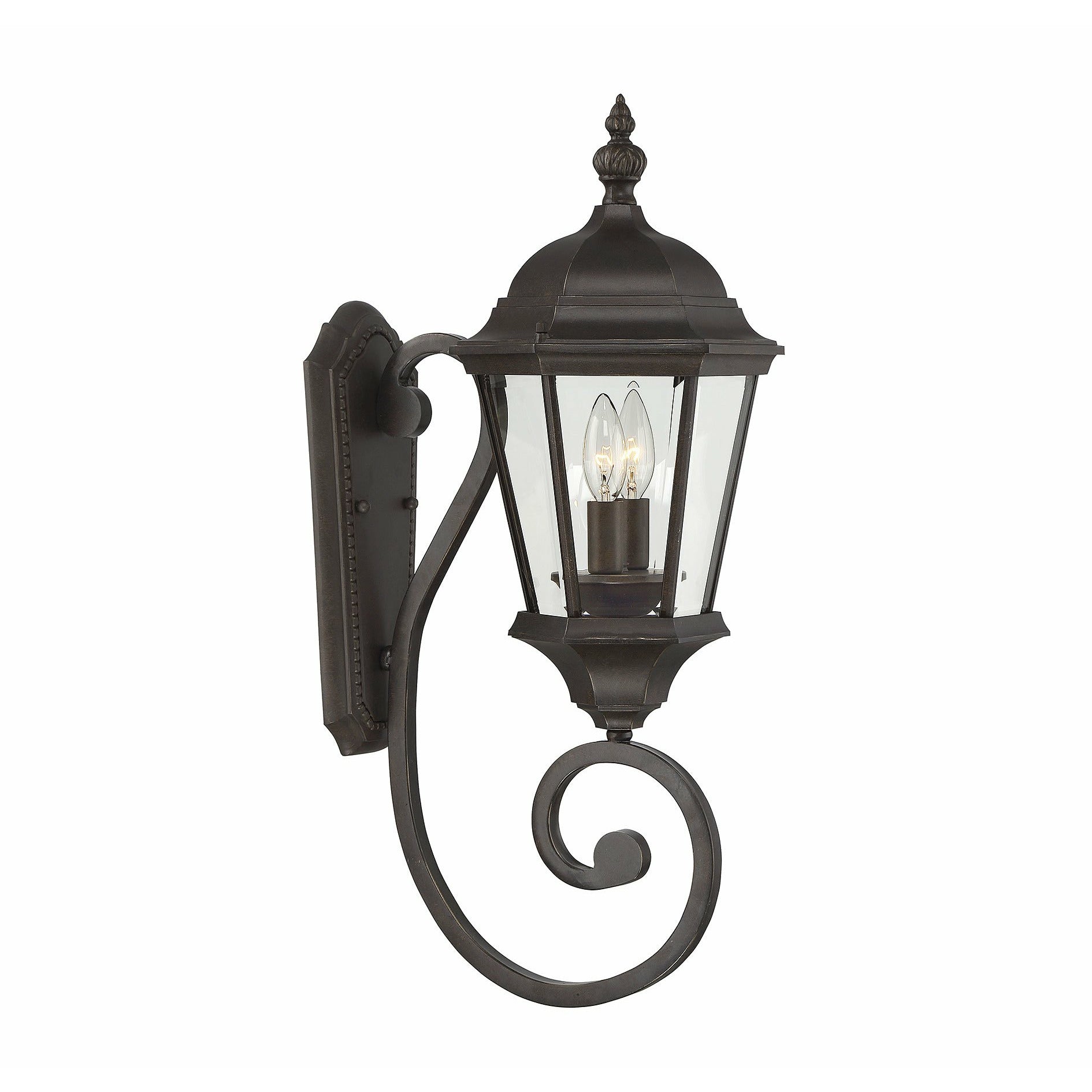 Wakefield Outdoor Wall Light Walnut Patina