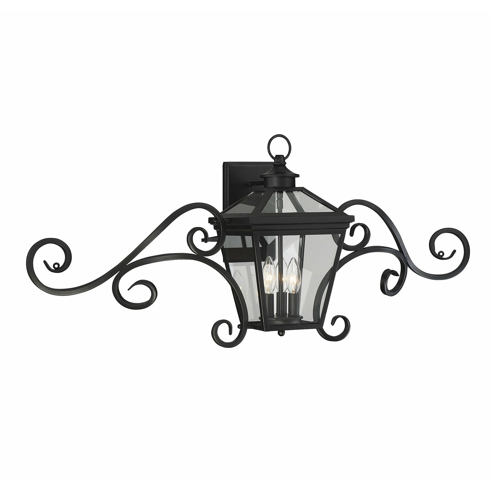 Ellijay Outdoor Wall Light Black