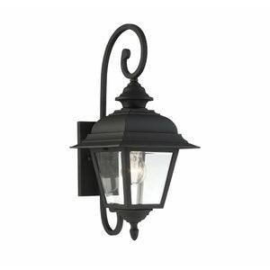 Westover Outdoor Wall Light Textured Black