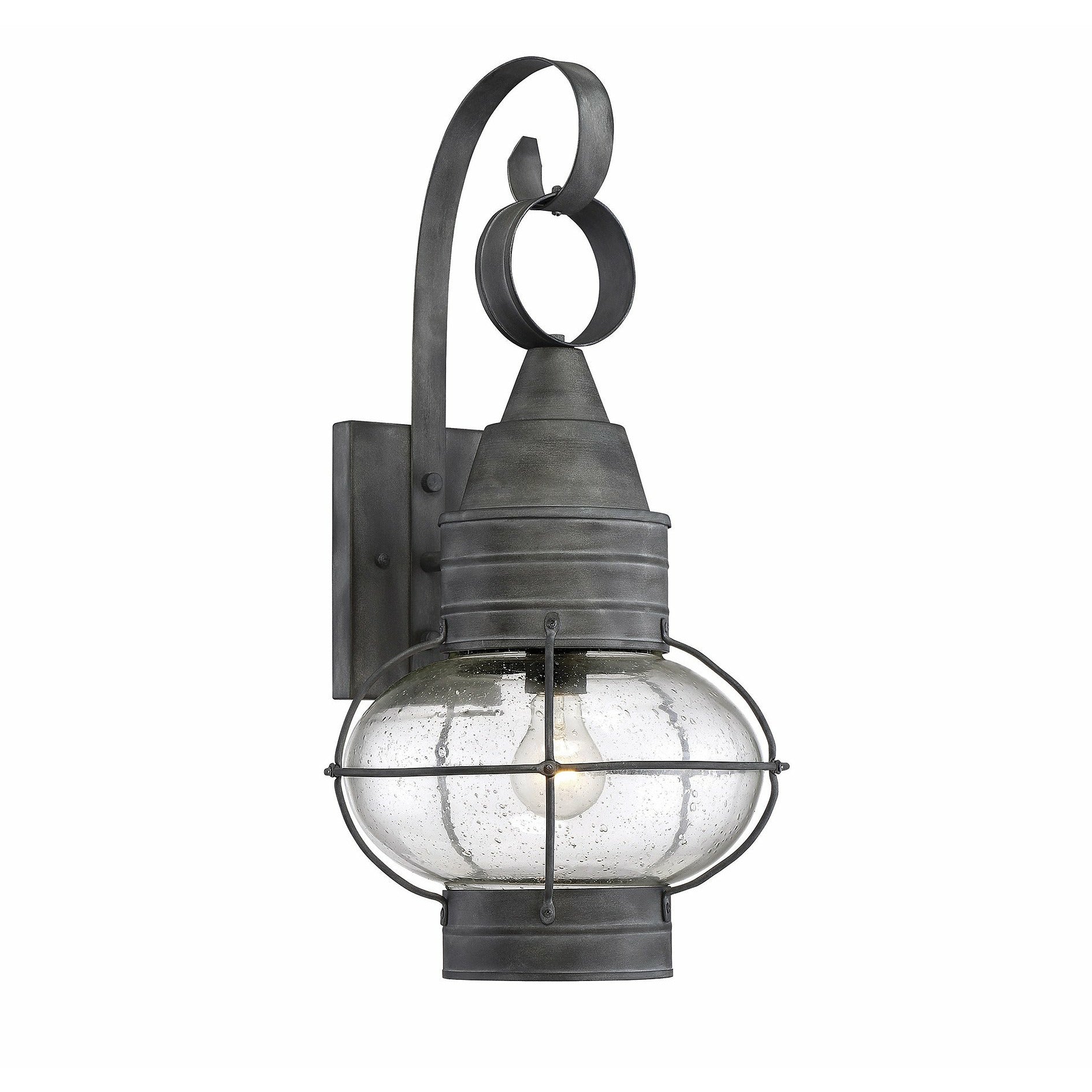 Enfield Outdoor Wall Light Oxidized Black