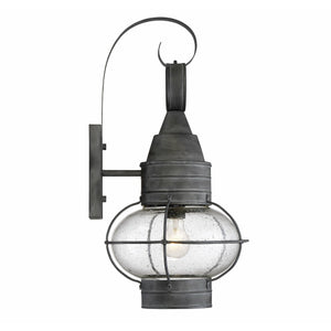 Enfield Outdoor Wall Light Oxidized Black