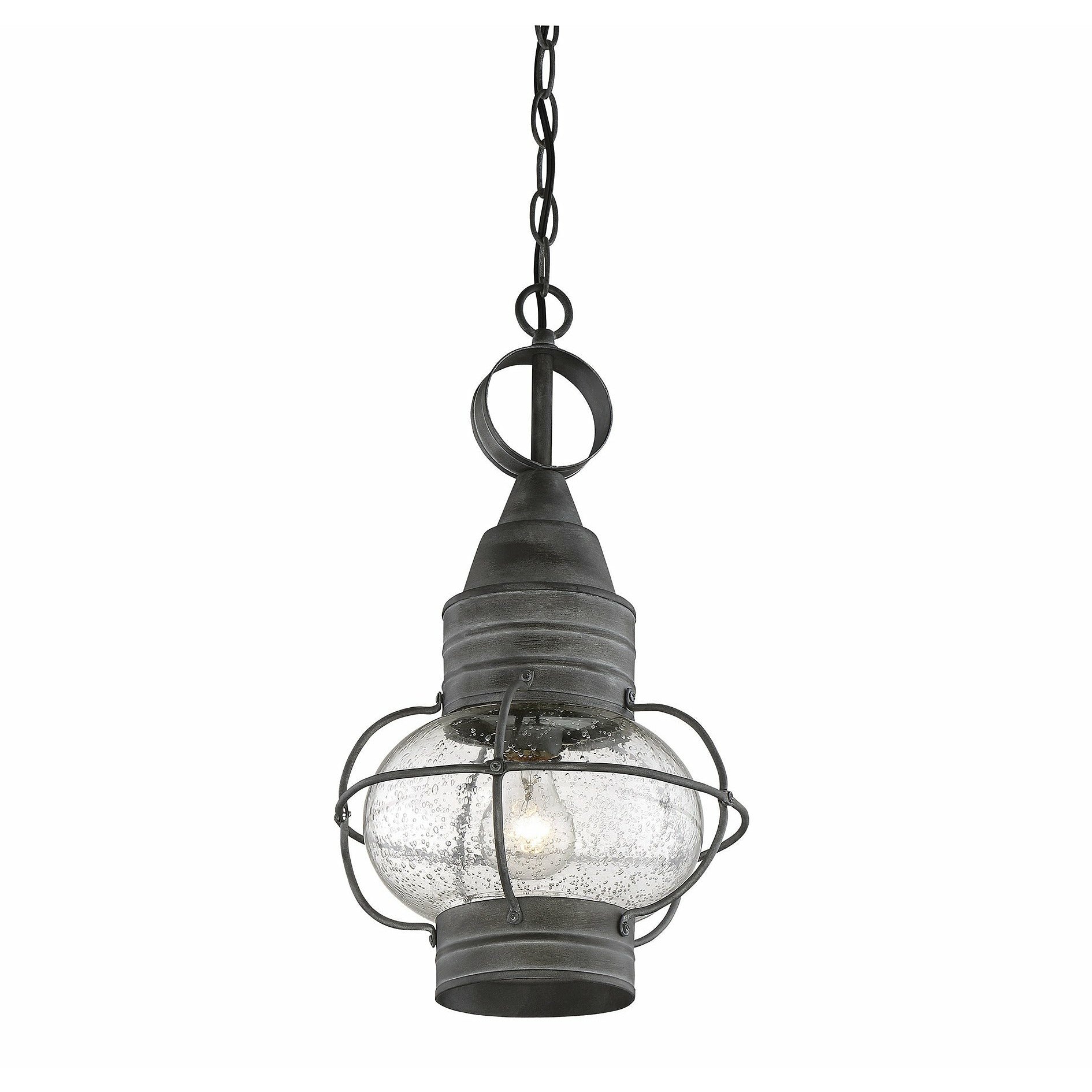 Enfield Outdoor Pendant Oxidized Black