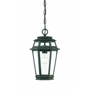 Holbrook Outdoor Pendant Textured Bronze With Gold Highlights