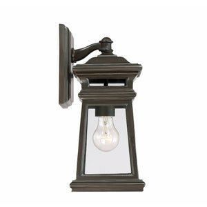 Taylor Outdoor Wall Light English Bronze w/ Gold