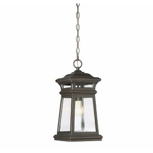 Taylor Outdoor Pendant English Bronze w/ Gold