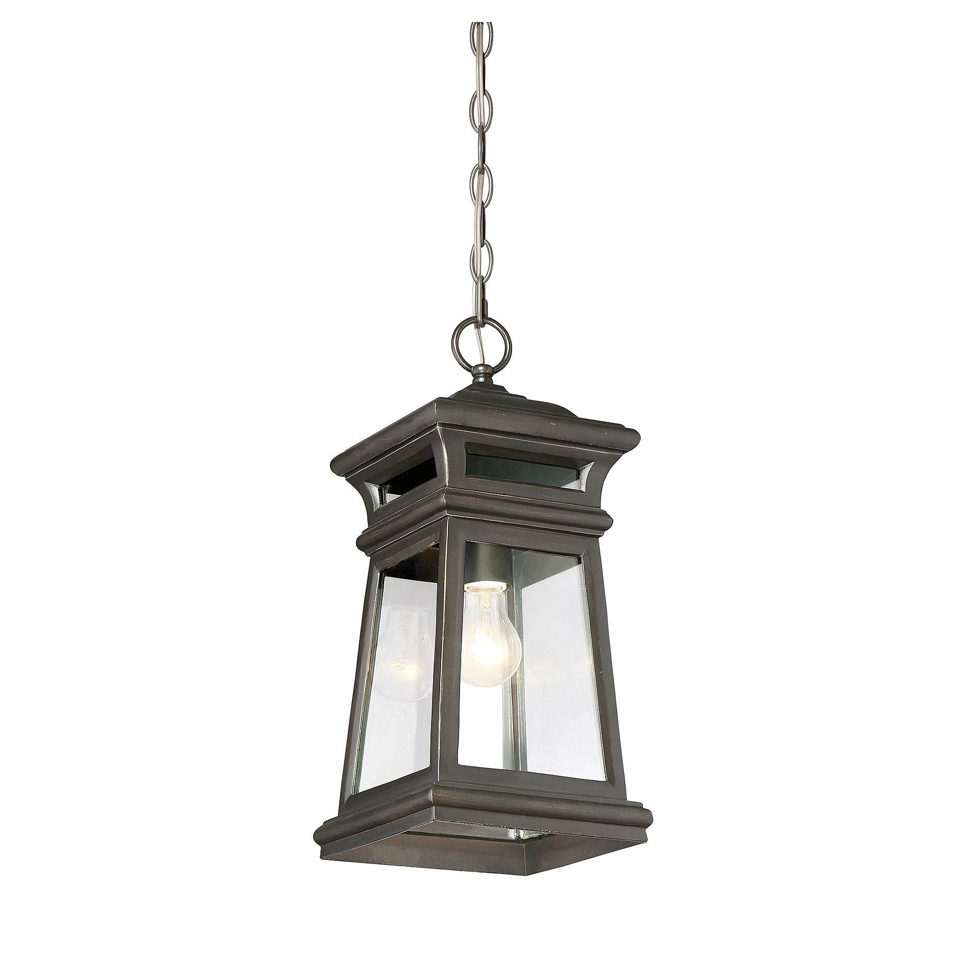 Taylor Outdoor Pendant English Bronze w/ Gold
