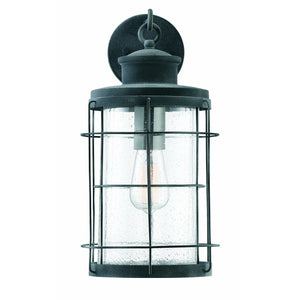 Fletcher Outdoor Wall Light Oxidized Black