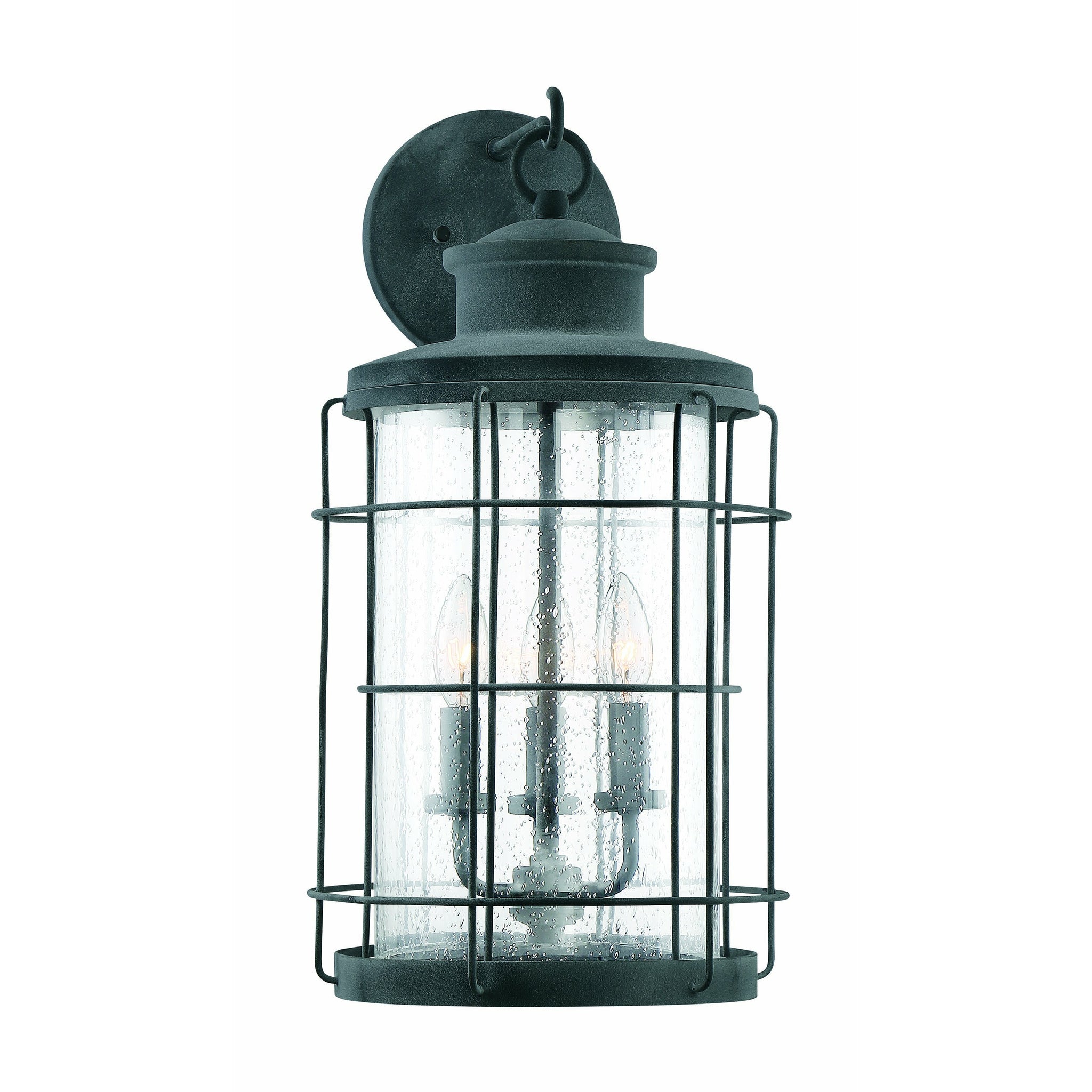 Fletcher Outdoor Wall Light Oxidized Black