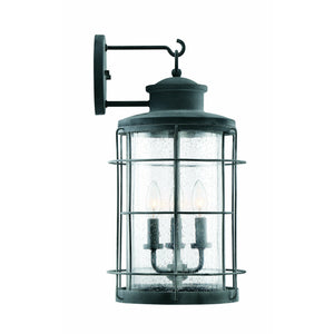 Fletcher Outdoor Wall Light Oxidized Black