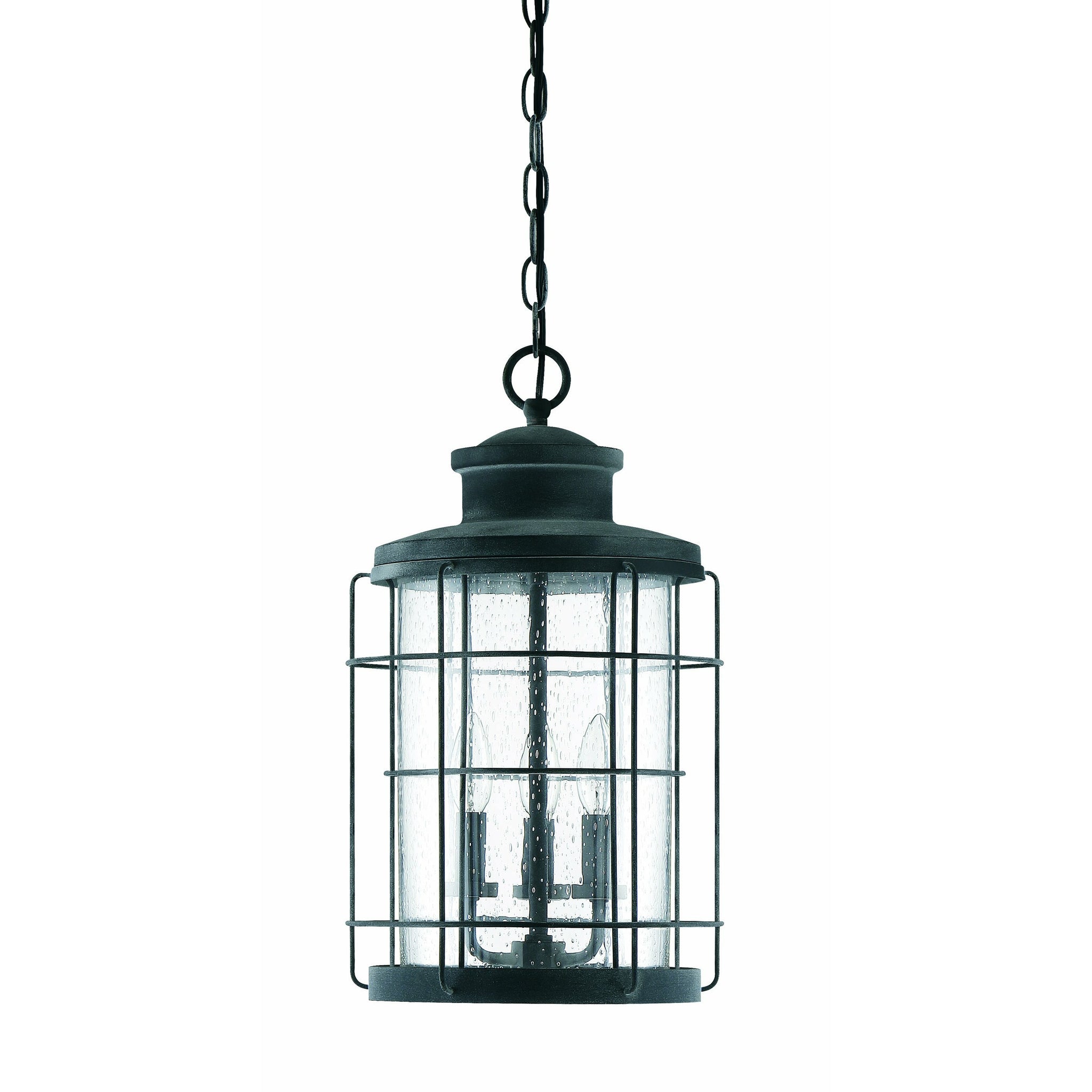 Fletcher Outdoor Pendant Oxidized Black