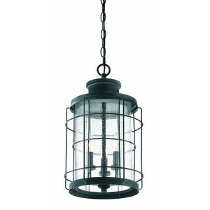 Fletcher Outdoor Pendant Oxidized Black