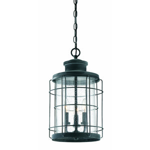 Fletcher Outdoor Pendant Oxidized Black