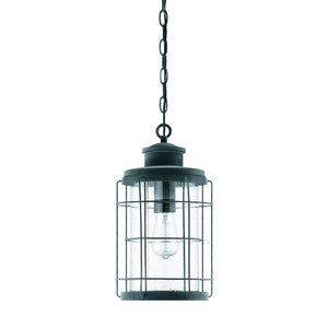 Fletcher Outdoor Pendant Oxidized Black