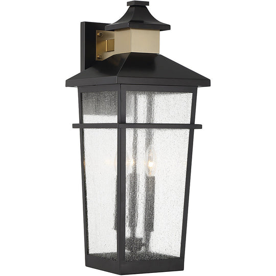 Kingsley 3-Light Outdoor Wall Lantern
