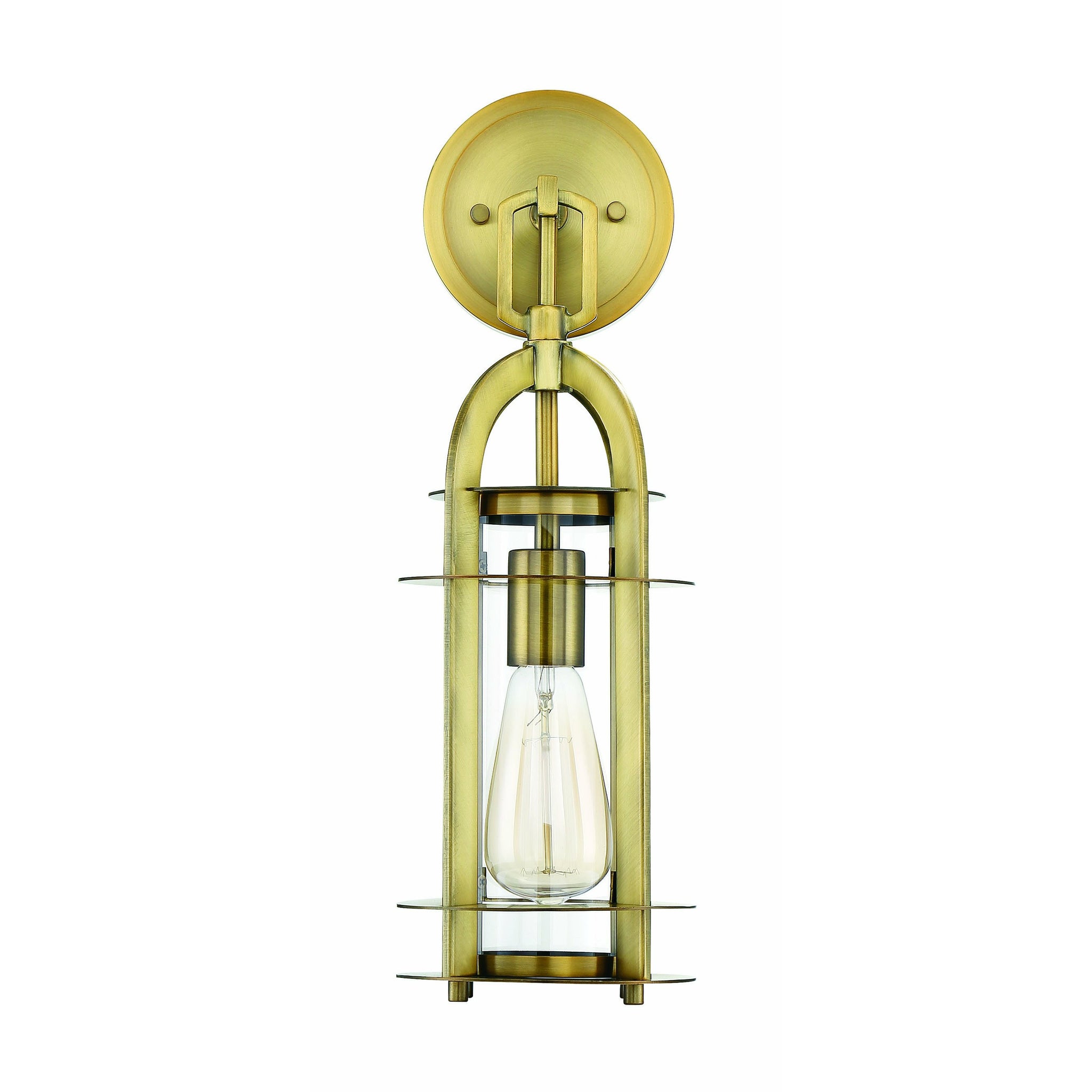 Merrill Outdoor Wall Light Warm Brass