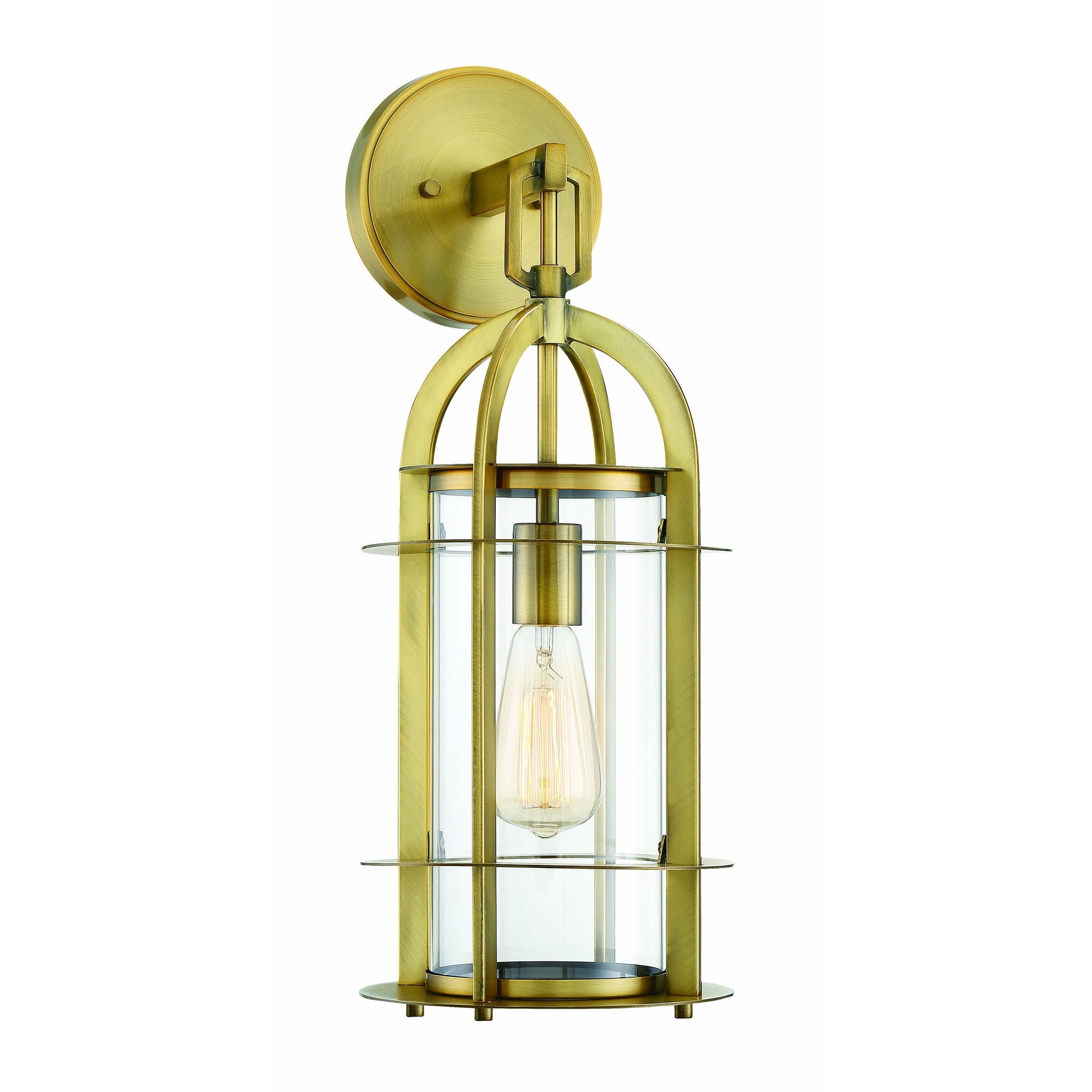 Merrill Outdoor Wall Light Warm Brass