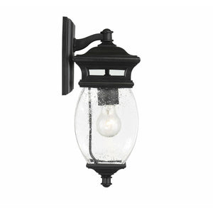 Seven Oaks Outdoor Wall Light Black