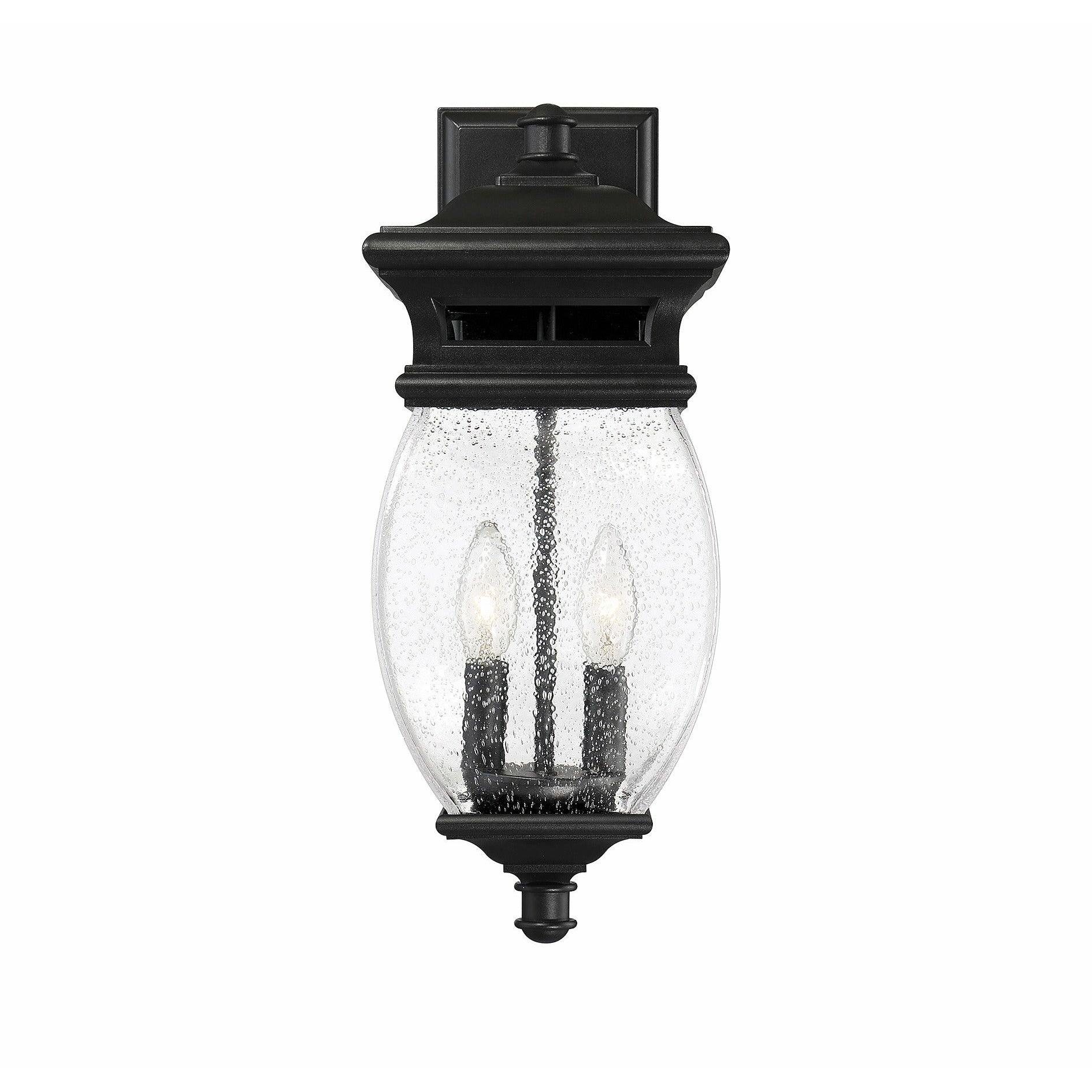 Seven Oaks Outdoor Wall Light Black