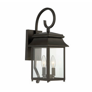 Durham Outdoor Wall Light Slate