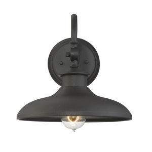 Raliegh Outdoor Wall Light Black