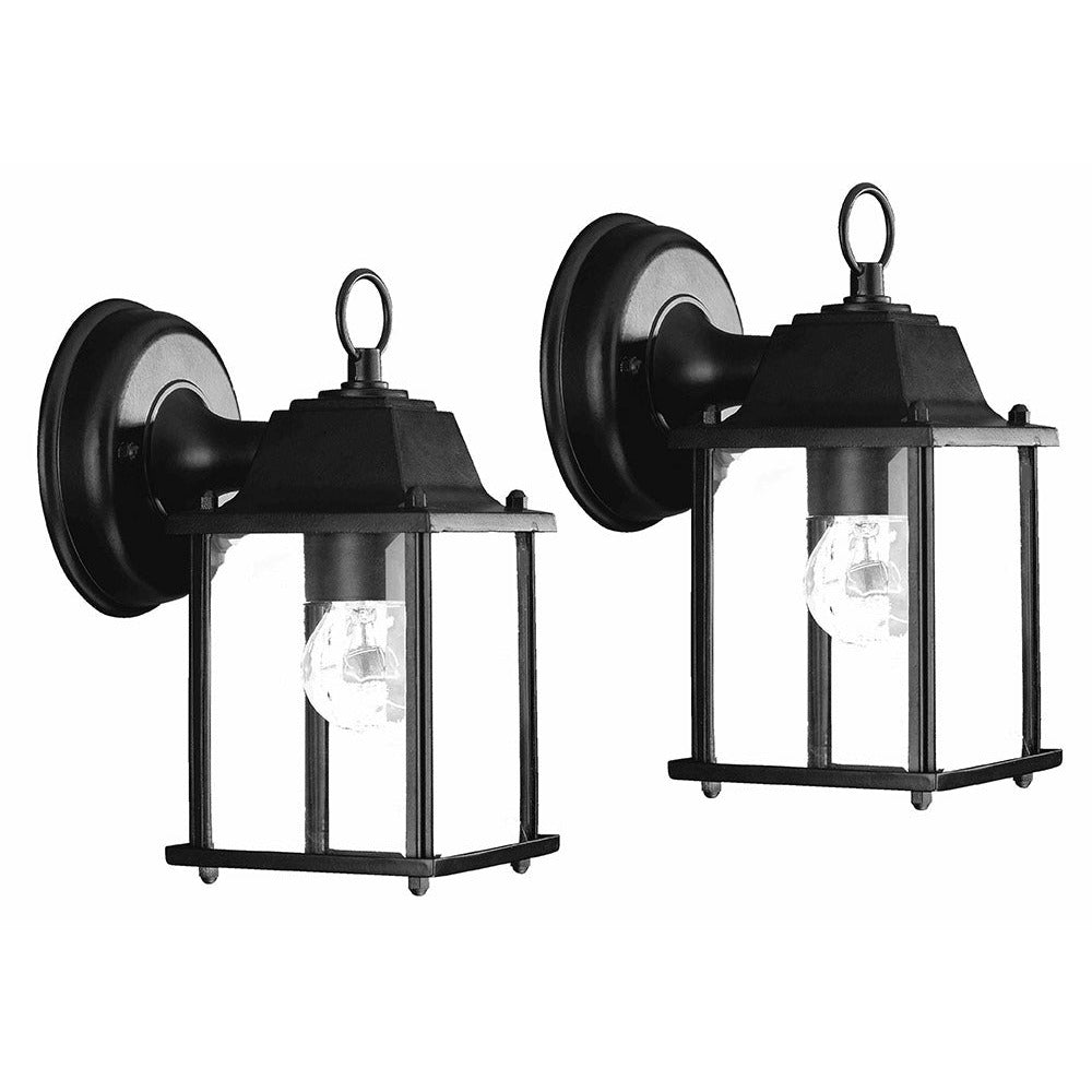 Builder's Choice Downward Outdoor Wall Light (2 Pack)