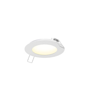 4" Round Panel Light with Dim-To-Warm Technology
