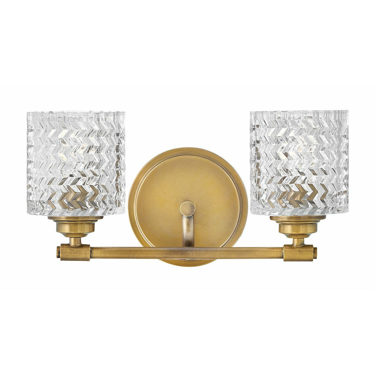 Elle Vanity Light Heritage Brass