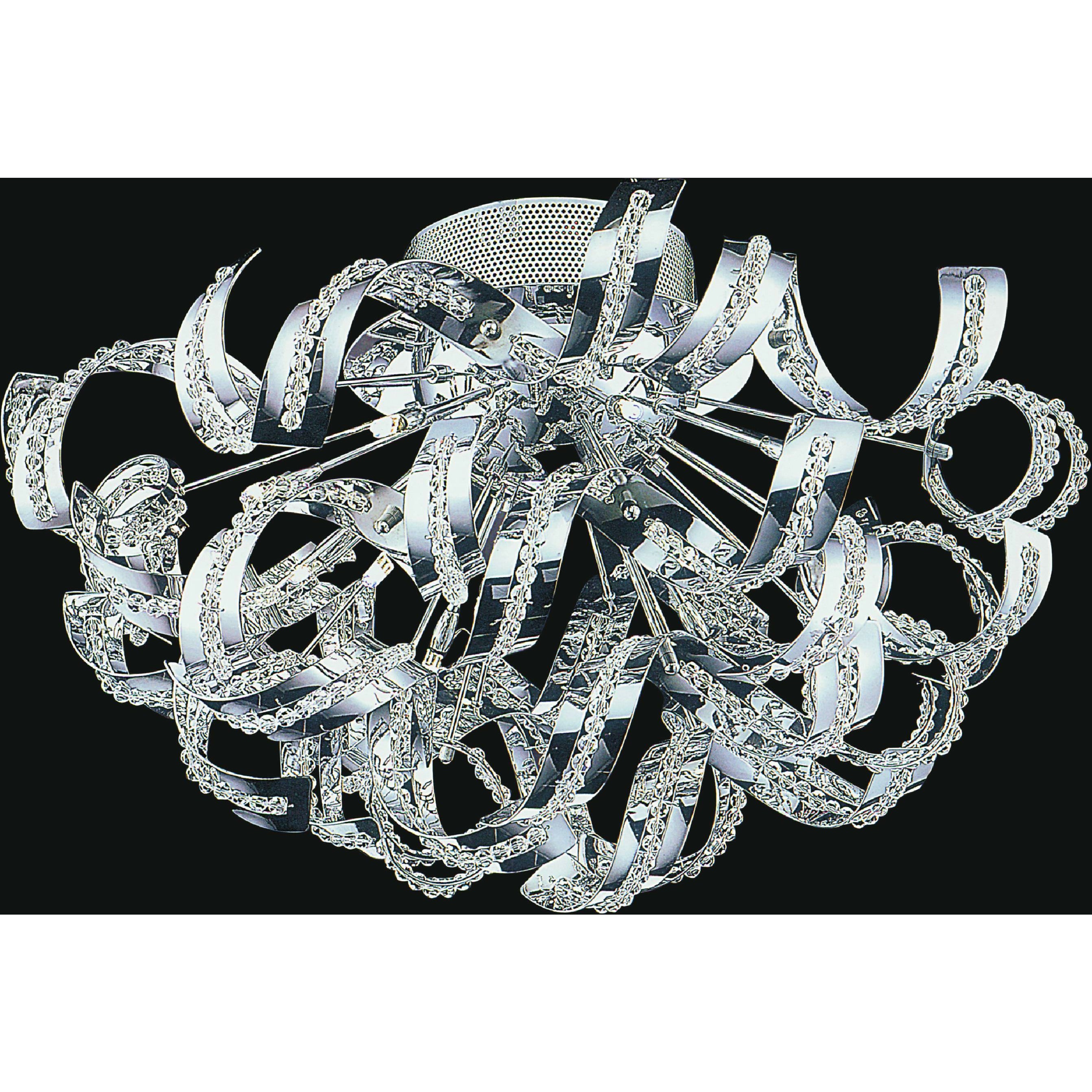 Swivel Flush Mount Chrome