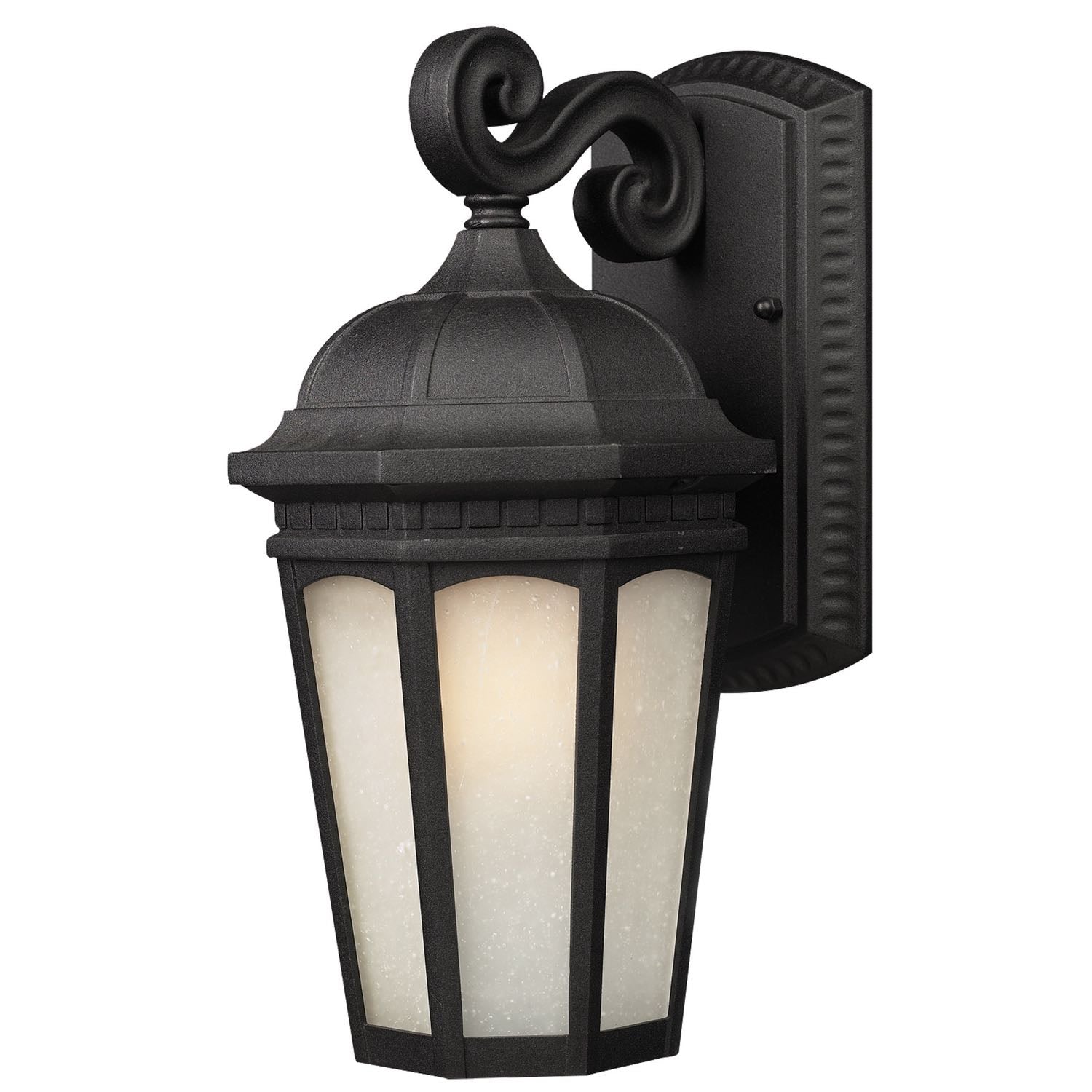 Newport Outdoor Wall Light Black