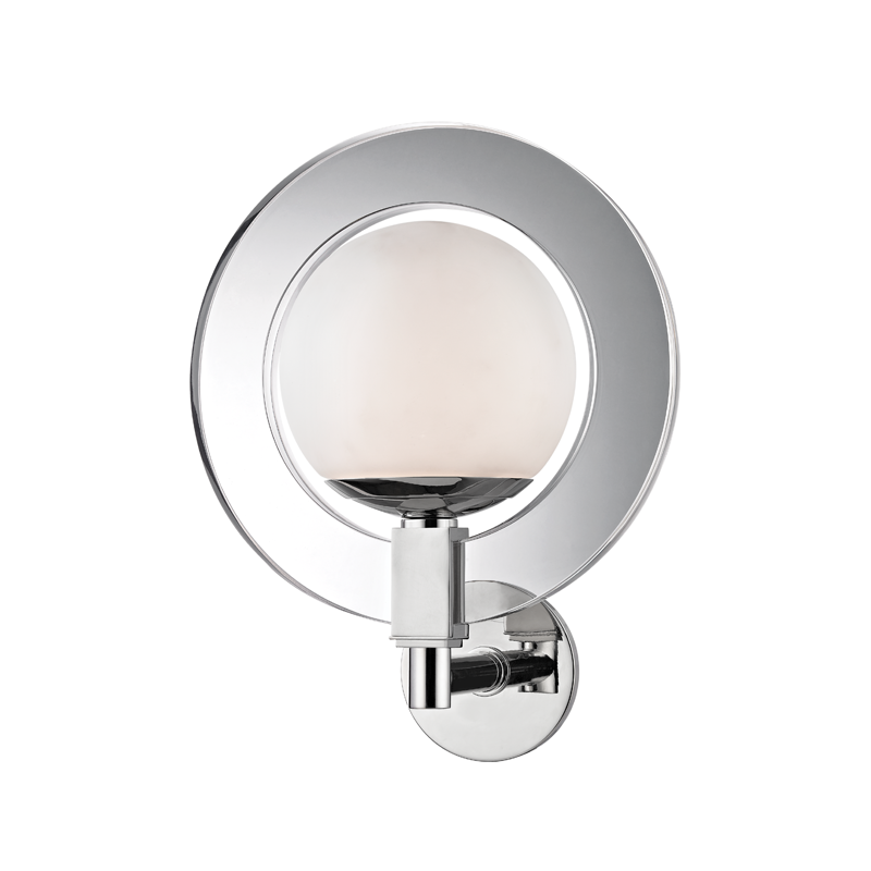 Caswell Sconce Polished Nickel