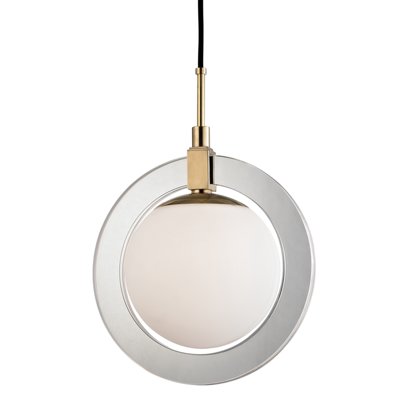 Caswell Pendant Aged Brass