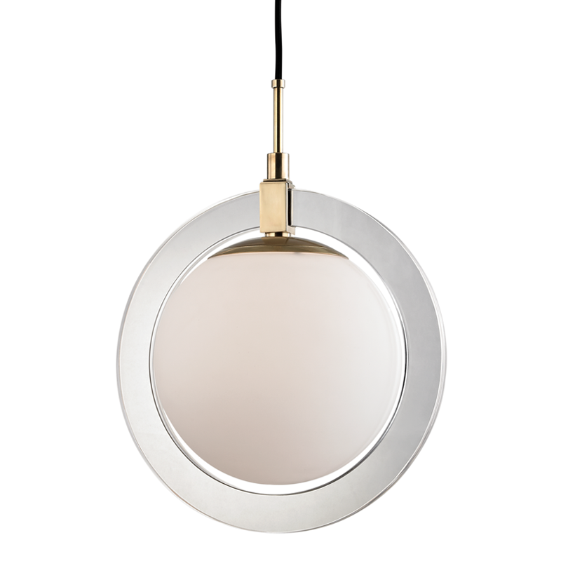 Caswell Pendant Aged Brass