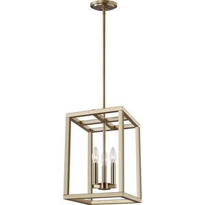 Moffet Street Small 3-Light Pendant (with Bulbs)