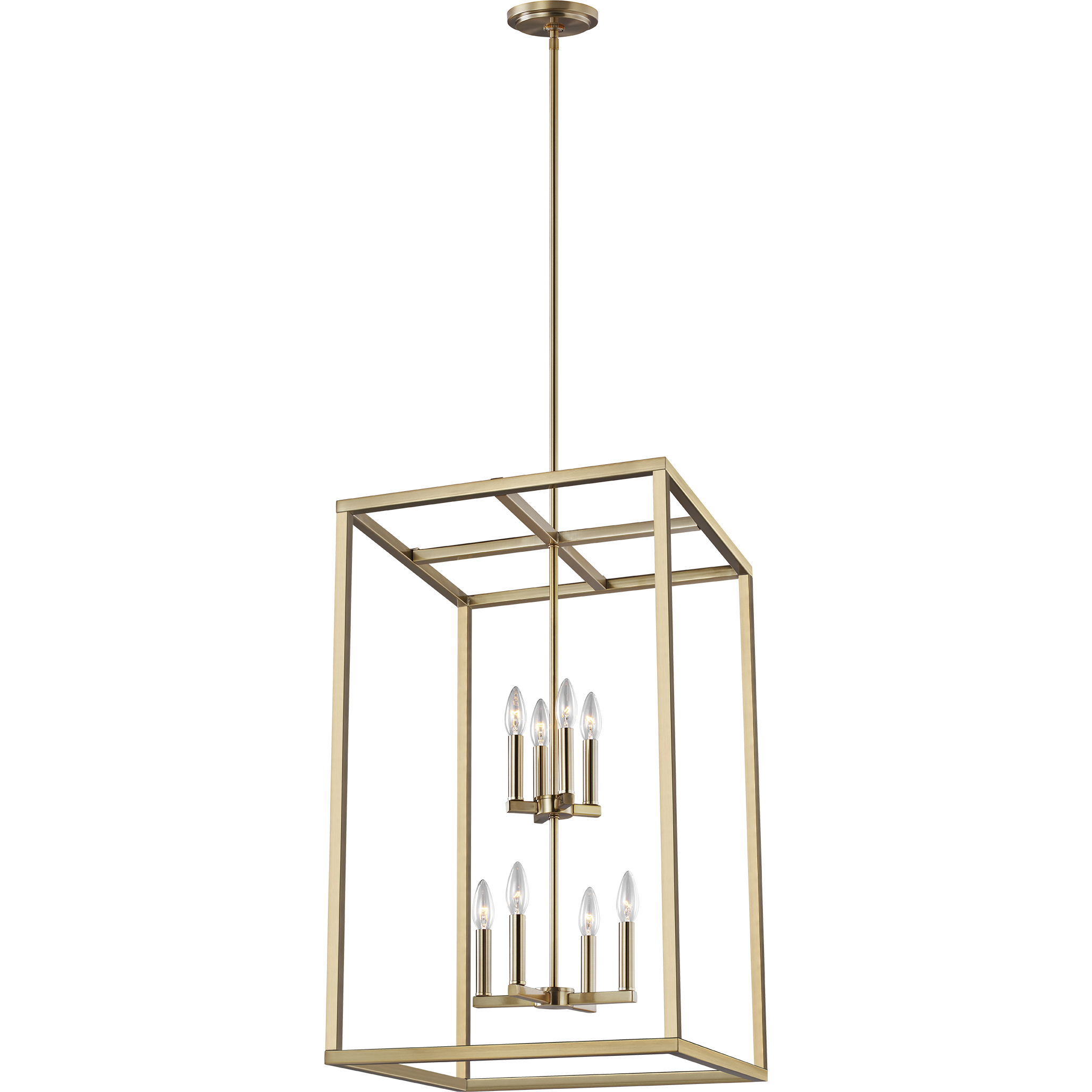 Moffet Street Large 8-Light Pendant (with Bulbs)