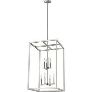 Moffet Street Large 8-Light Pendant (with Bulbs)