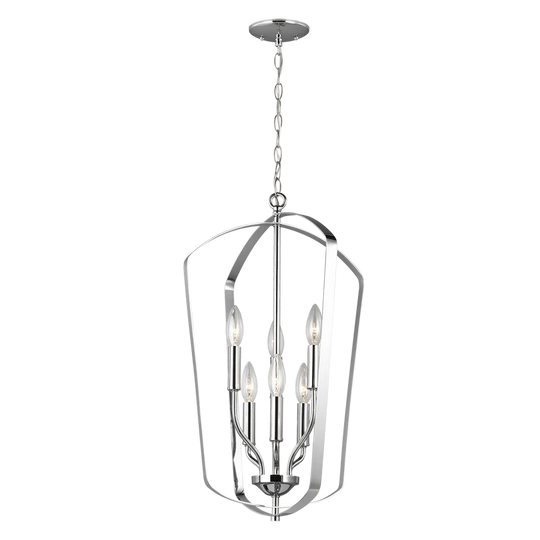 Romee Medium Six Light Pendant
