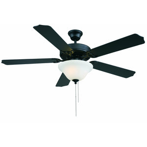 First Value Ceiling Fan Matte Black