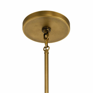 Artem Chandelier Natural Brass