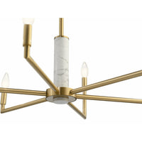Kichler Laurent Chandelier 6Lt