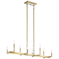Kichler Laurent Linear Chandelier 8Lt